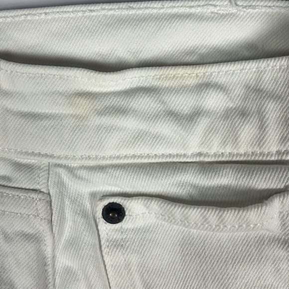 Abercrombie & Fitch Ultra High Rise Kick Flare White Denim Sz 30/10R - Picture 11 of 11